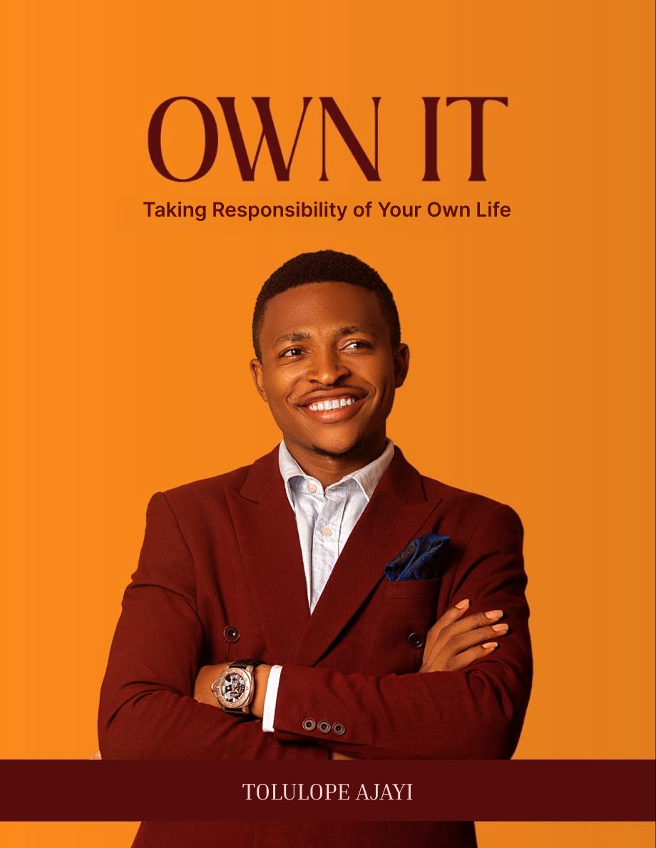 Pre Order - OWN IT ( Taking Responsibility For Your Own Life)